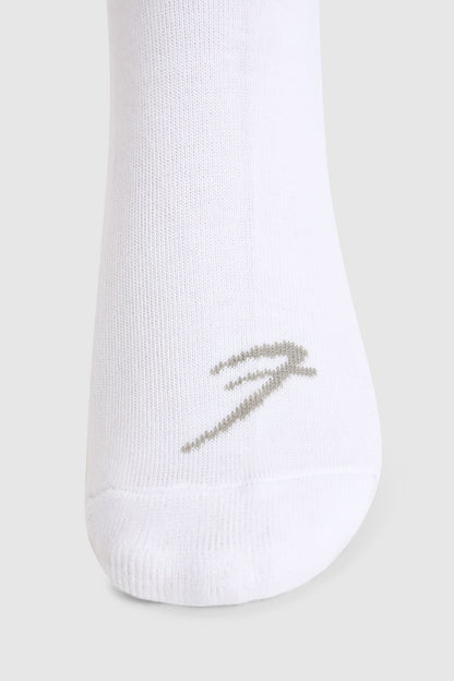 Classic Ankle Socks White/Grey