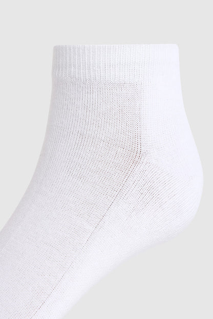 Classic Ankle Socks White/Grey