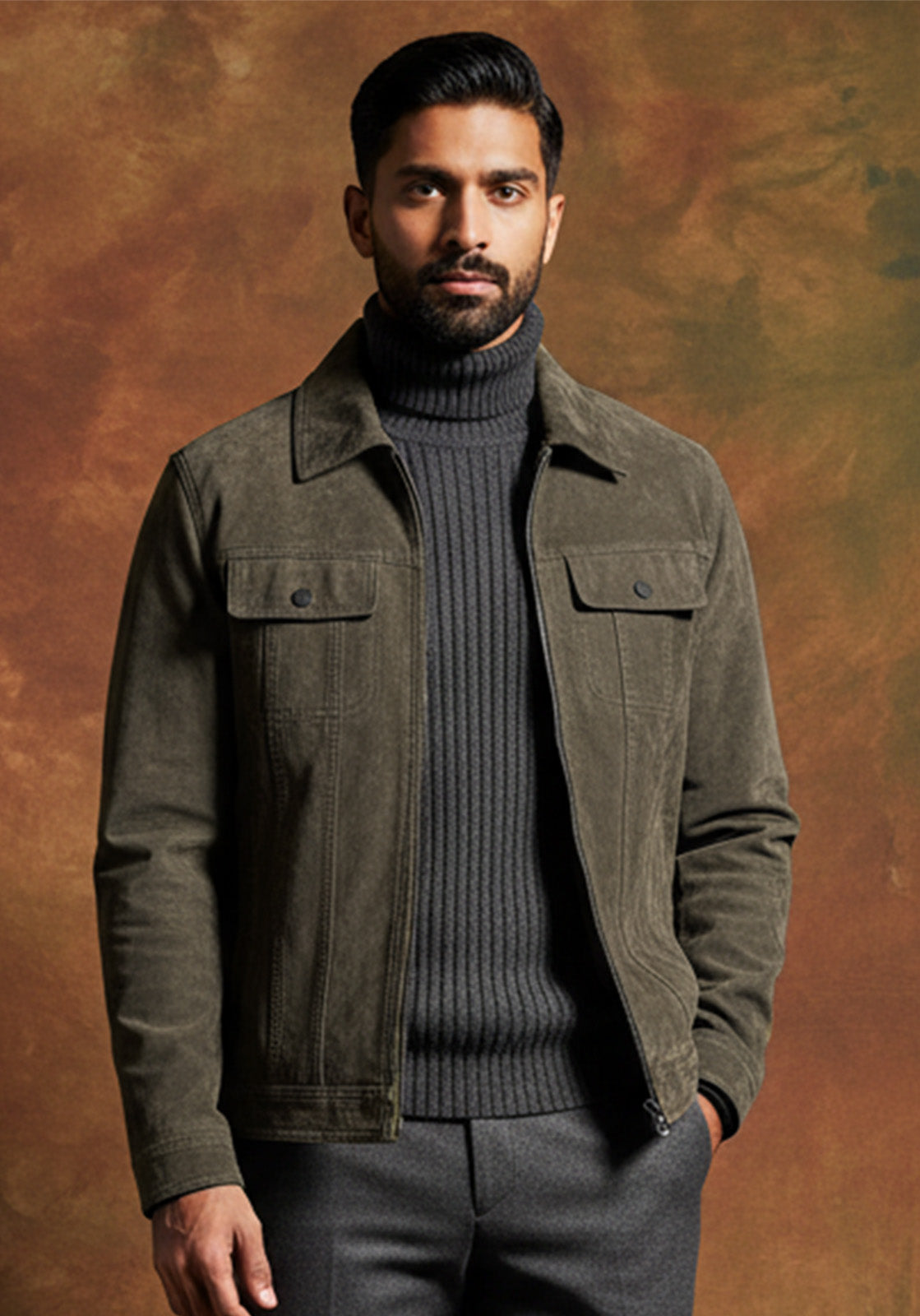 Mossborne Grand Suede Jacket