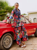 Colmar Cross Stitch Cotton Pants