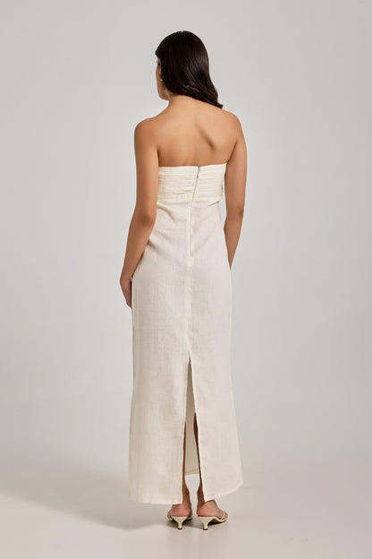Como Dress - White