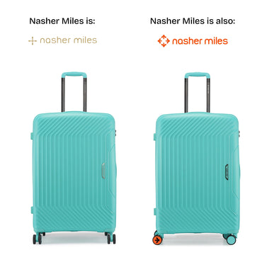 Nasher Miles Coorg Hard-Sided Polypropylene Check-in Luggage Teal 28 inch |75 Trolley Bag
