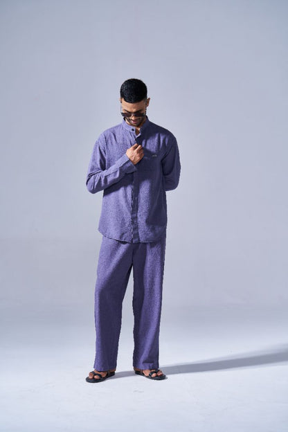 RWDY MONO FLOW SHIRT | DUSTY PLUM