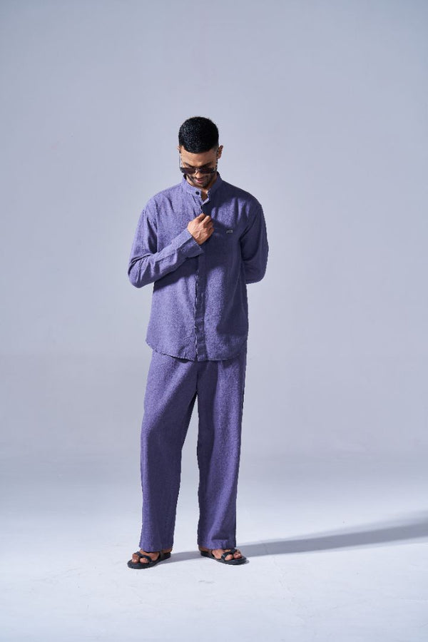 RWDY MONO FLOW SHIRT | DUSTY PLUM