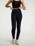Black Sky-Rise Leggings | Cava at Broadway