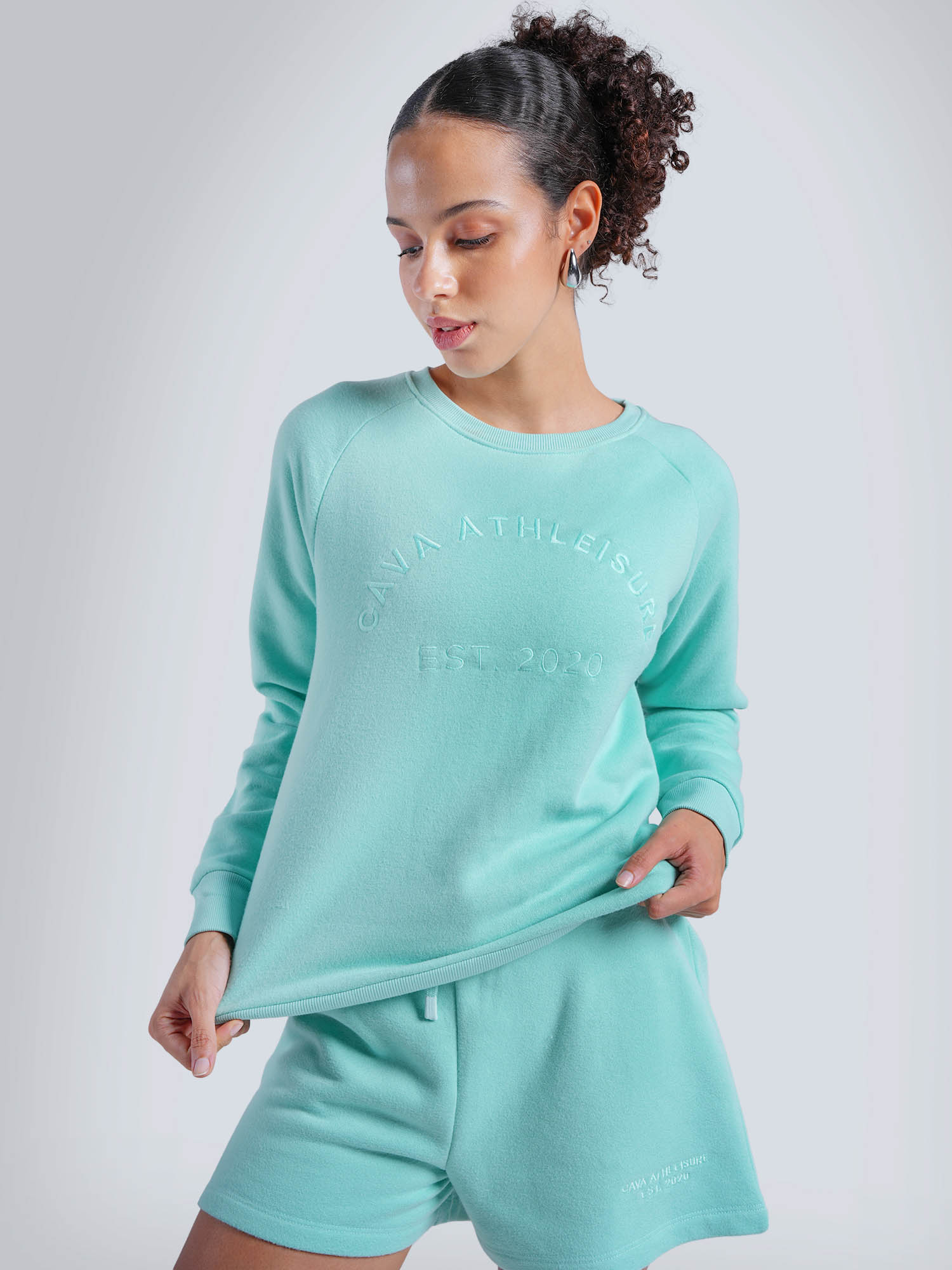 Mint Cava Essential Sweatshirt | Cava at Broadway