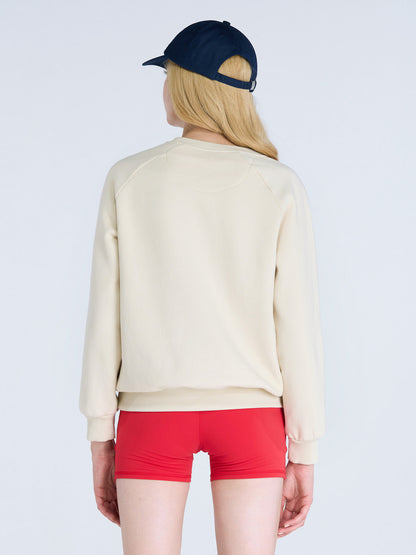 Cream Cava essential sweatshirt