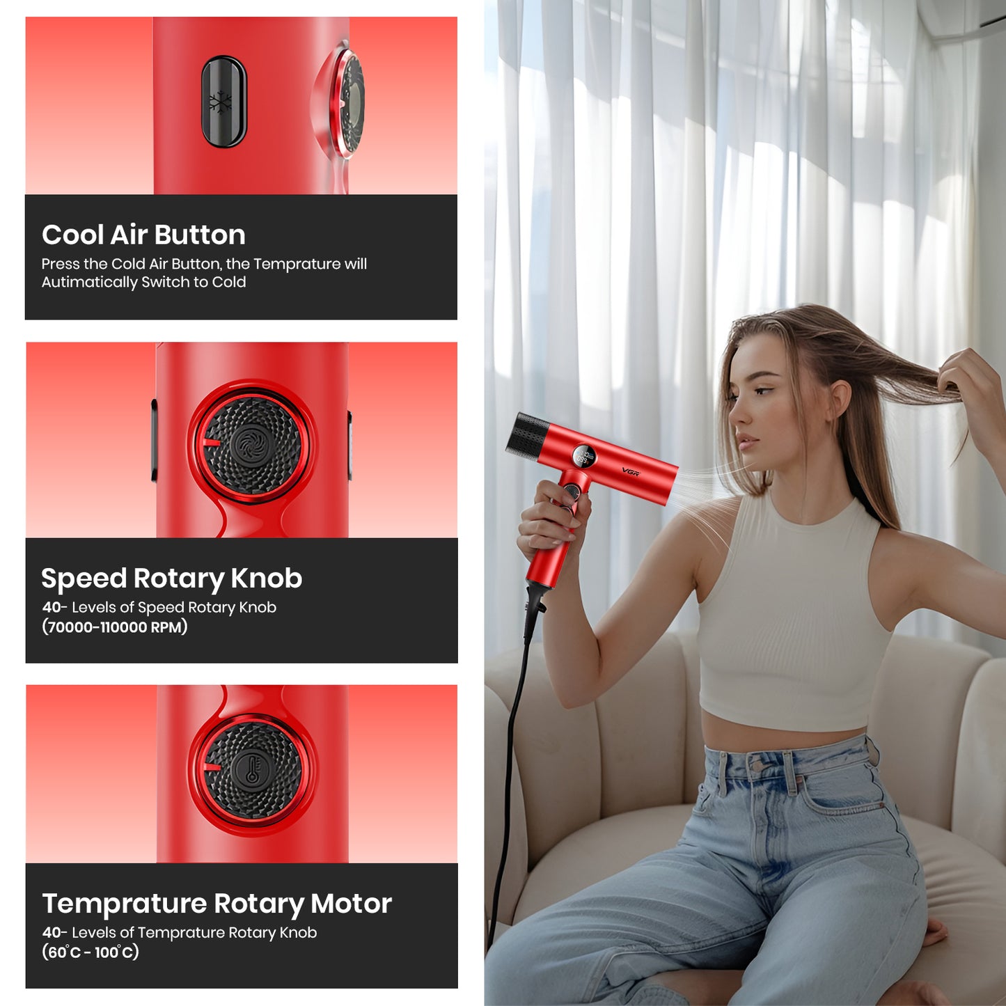 VGR V-401 Hair Dryer