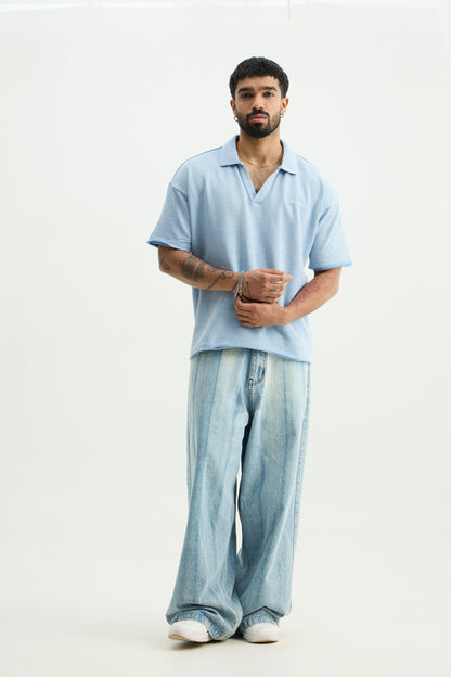 Blue Wash Polo