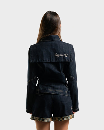 Modern Chaupar Denim Jacket