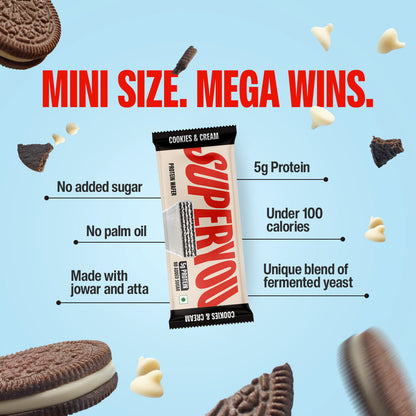 Superyou Protein Wafer Mini Bars - Cookie and cream