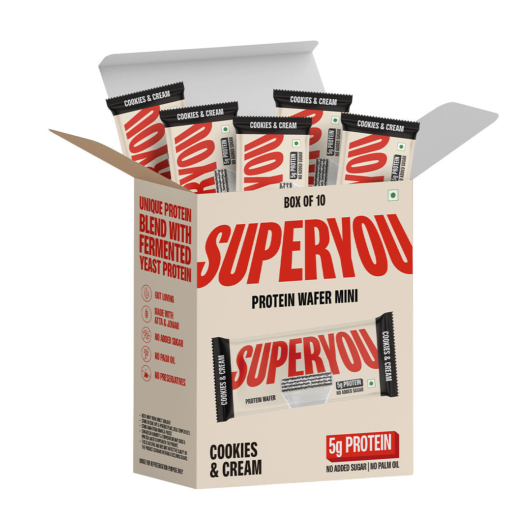 Superyou Protein Wafer Mini Bars - Cookie and cream