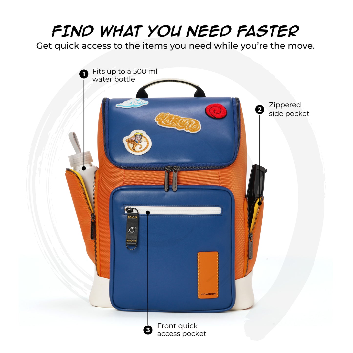 Moko x Naruto Hovercraft Backpack