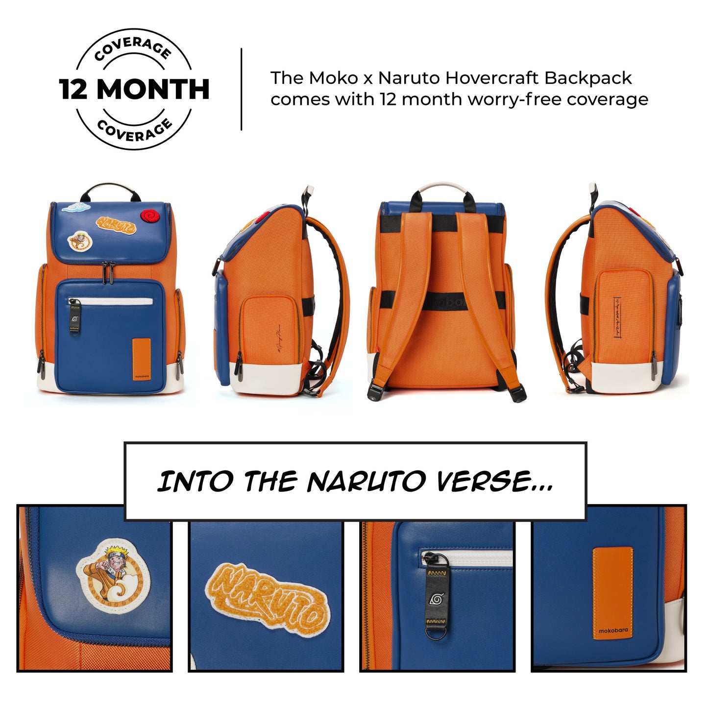 Moko x Naruto Hovercraft Backpack