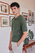 Flat Structure Polo Tee