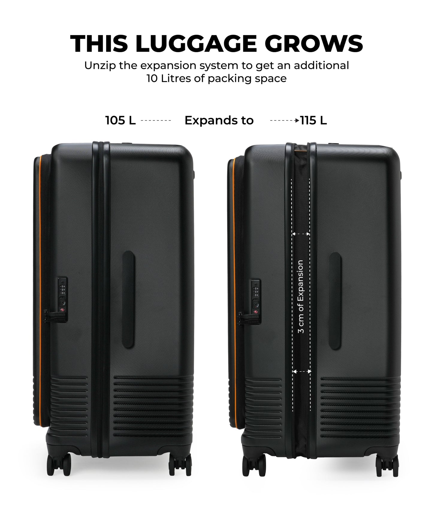 The Access Check-in Large Luggage | Mokobara at Broadway