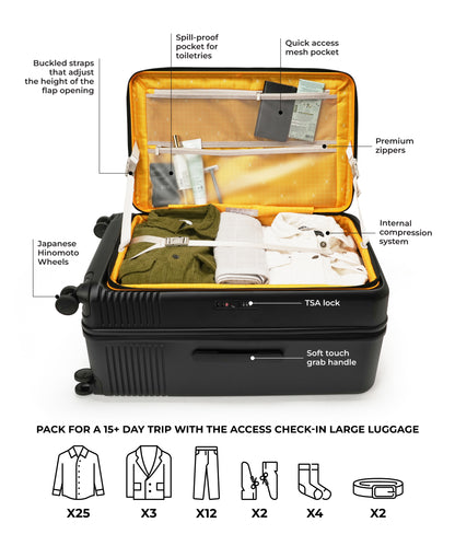 The Access Check-in Large Luggage | Mokobara at Broadway