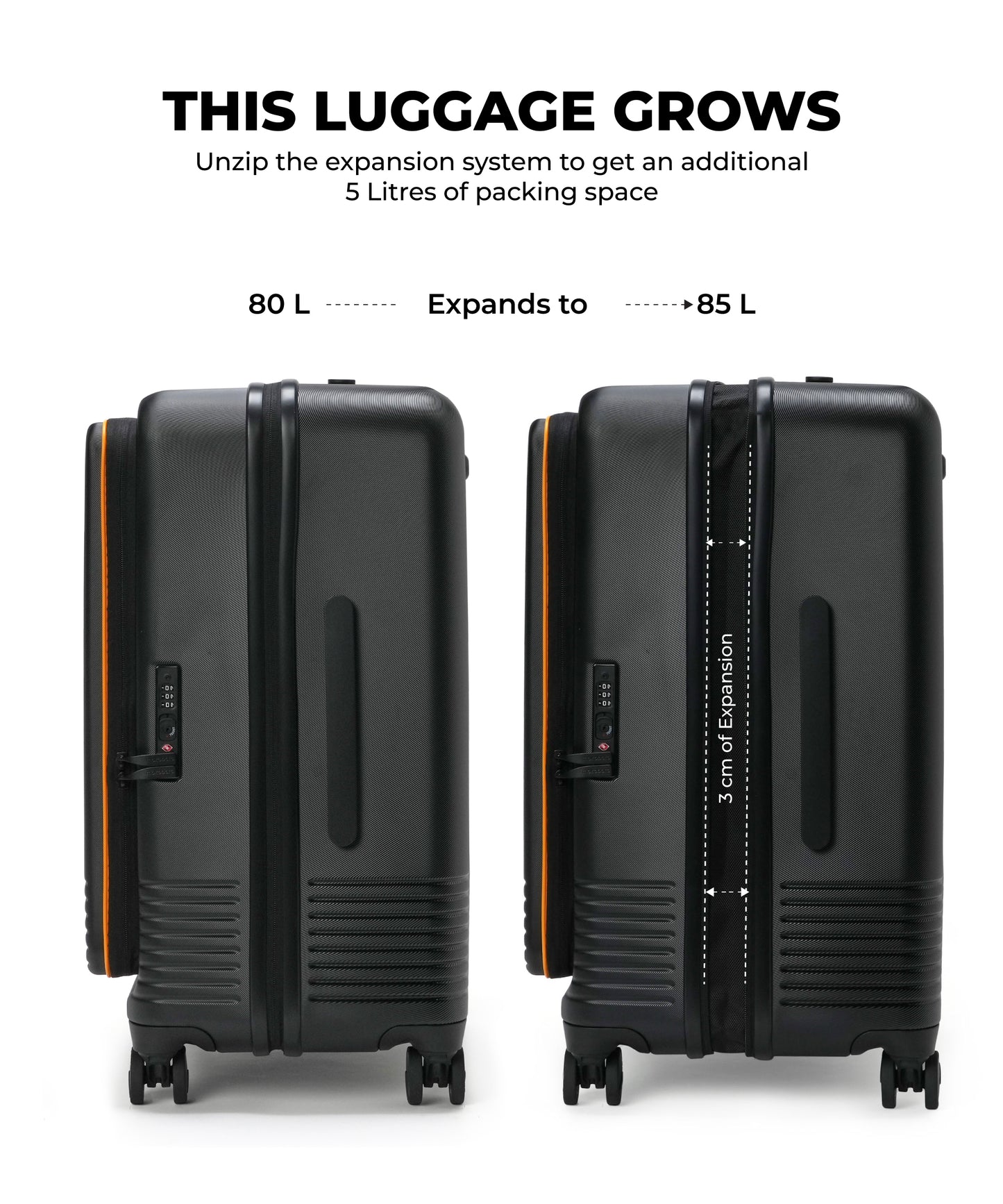 The Access Check-in Luggage | Mokobara at Broadway