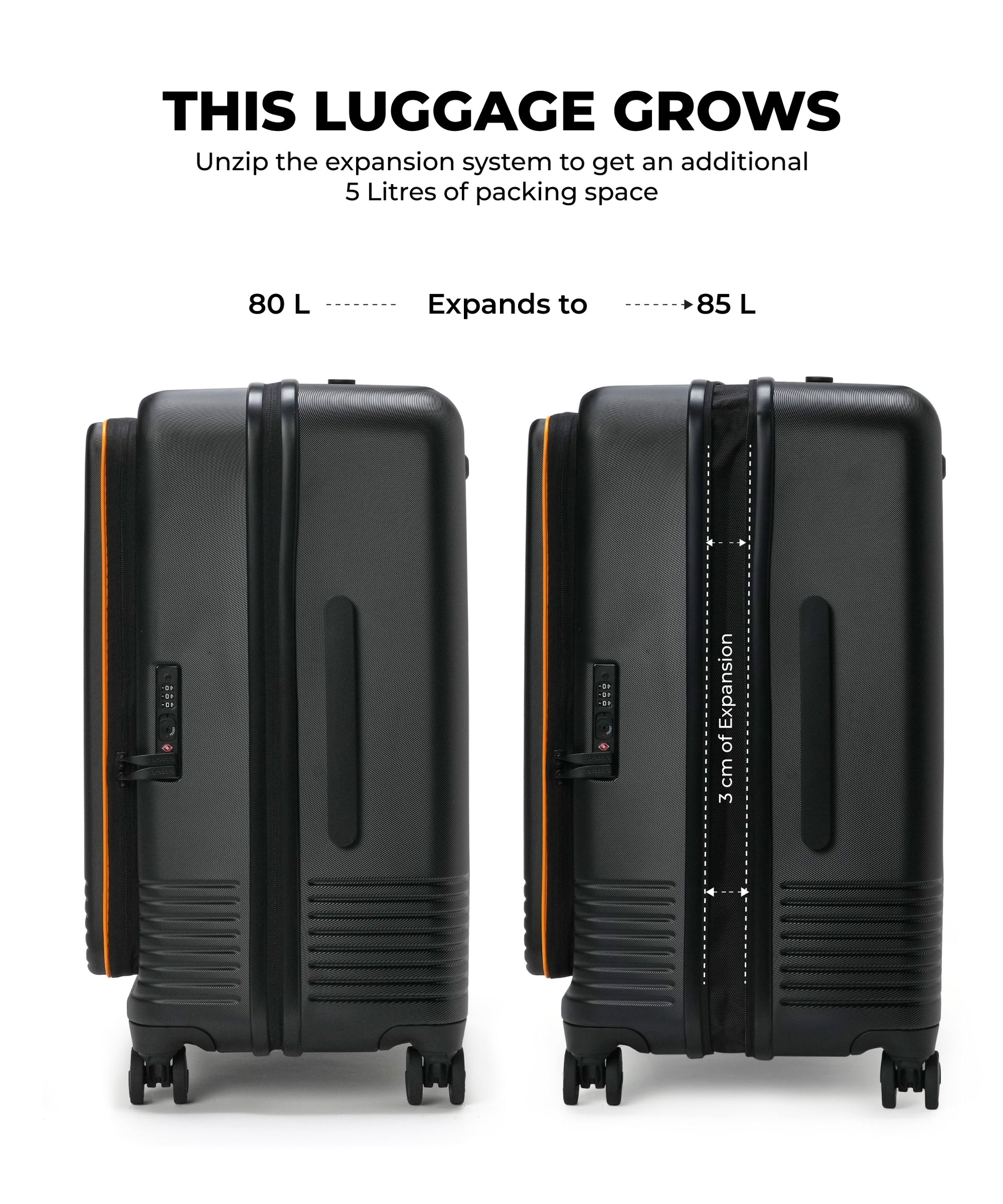 The Access Check-in Luggage | Mokobara at Broadway