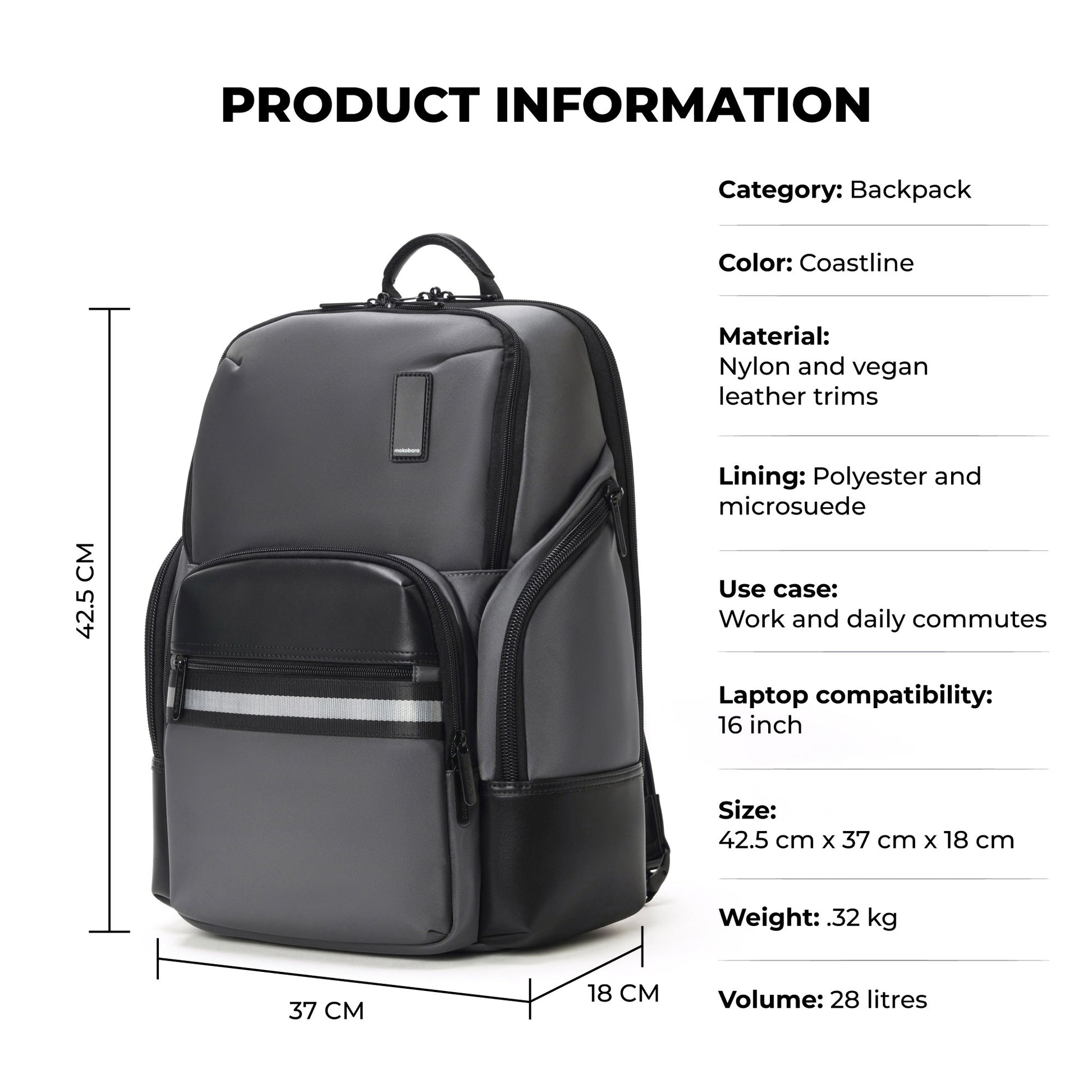 The Coupe Backpack | Mokobara at Broadway