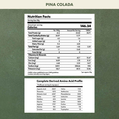 No-Nonsense Plant Protein - Pina Colada - 500g