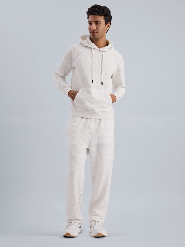 Nest Waffle Knit Sweatshirt | Kingdom Of White at Broadway
