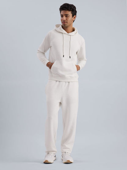 Nest Waffle Knit Sweatshirt | Kingdom Of White at Broadway