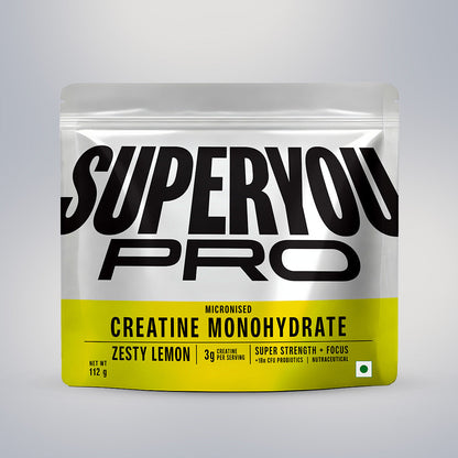 🎁 Creatine Monohydrate 112g - Zesty Lemon