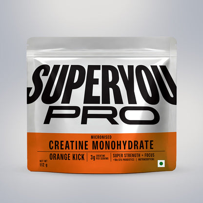 🎁 Creatine Monohydrate 112g - Orange Kick