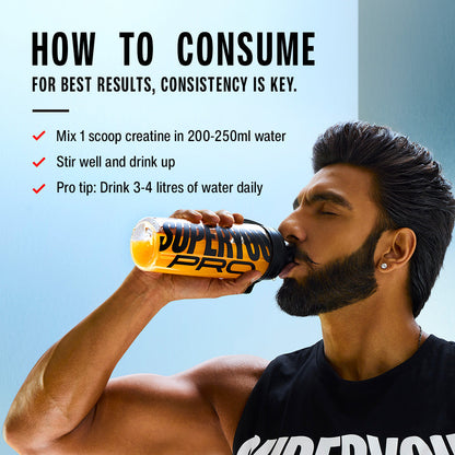 Creatine Monohydrate 112g - Zesty Lemon | SUPERYOU at Broadway