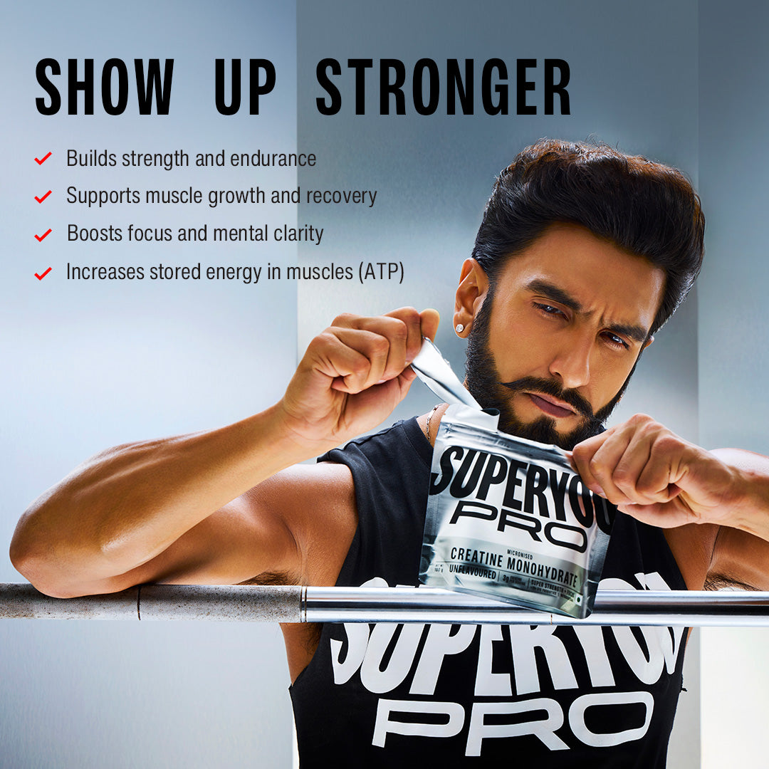 Creatine Monohydrate 100g - Unflavoured | SUPERYOU at Broadway