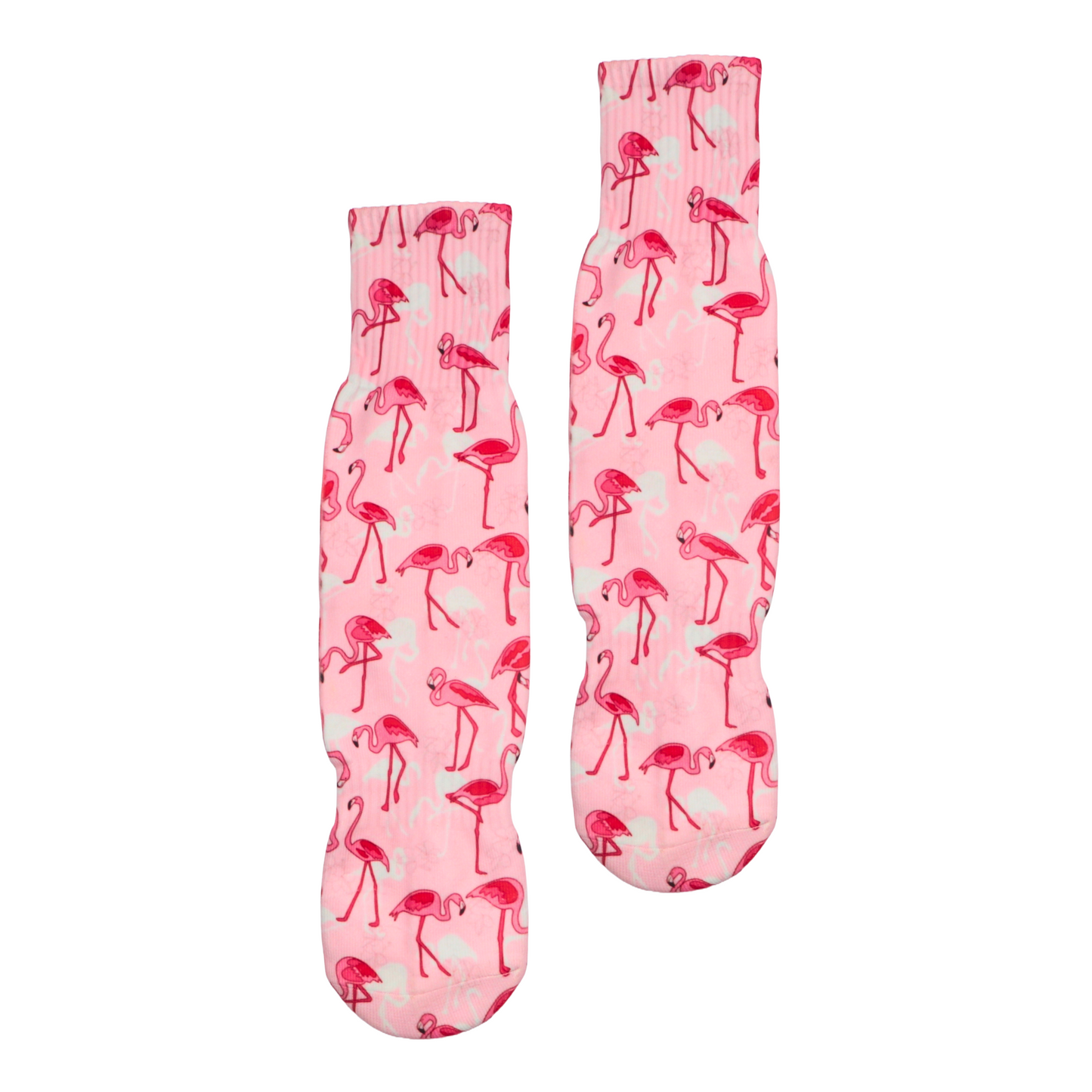 Flamingo Frenzy Socks | The Boring Socks at Broadway