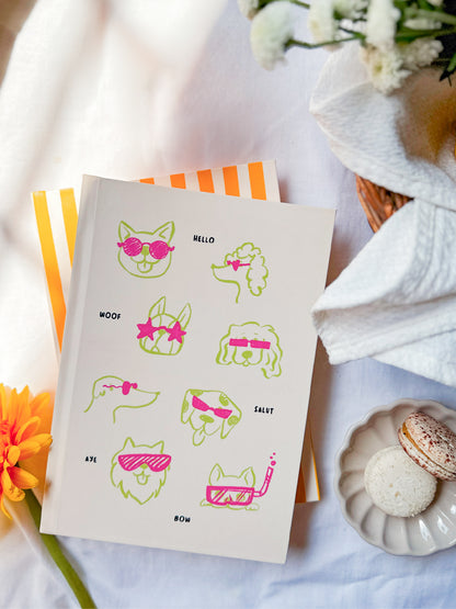 Dawgs | A5 Hardcover Notebook | Aligning Dots at Broadway