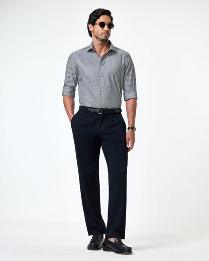 The Kingsley Stripes Nautical Dress Shirt