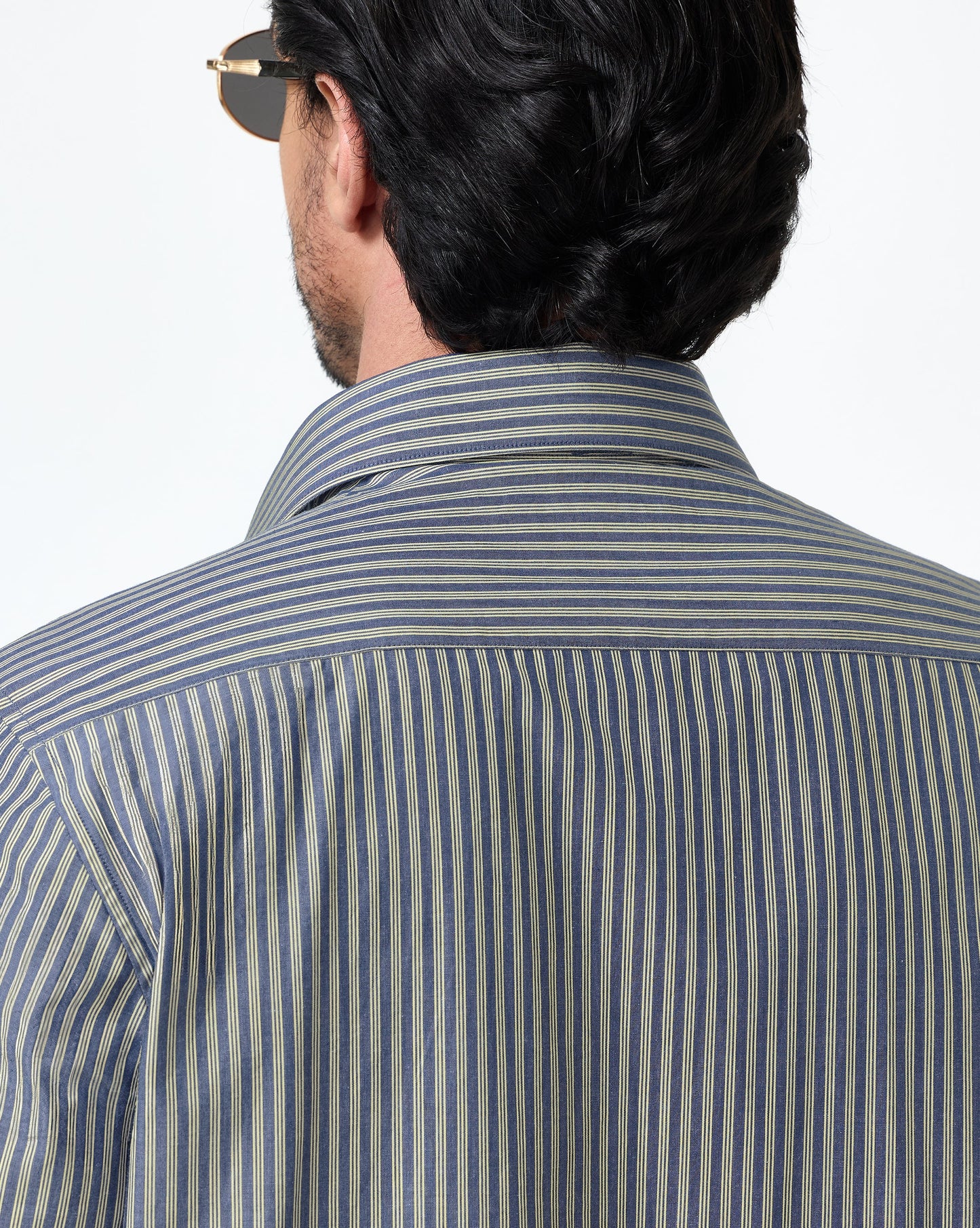 The Kingsley Stripes Nautical Dress Shirt