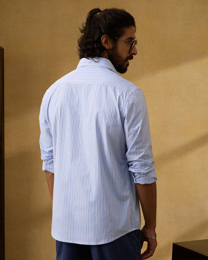 The Kingsley Stripes Skyline Dress Shirt