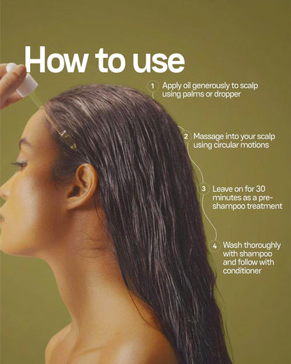 Oil Mighty Strengthening Hair Oil