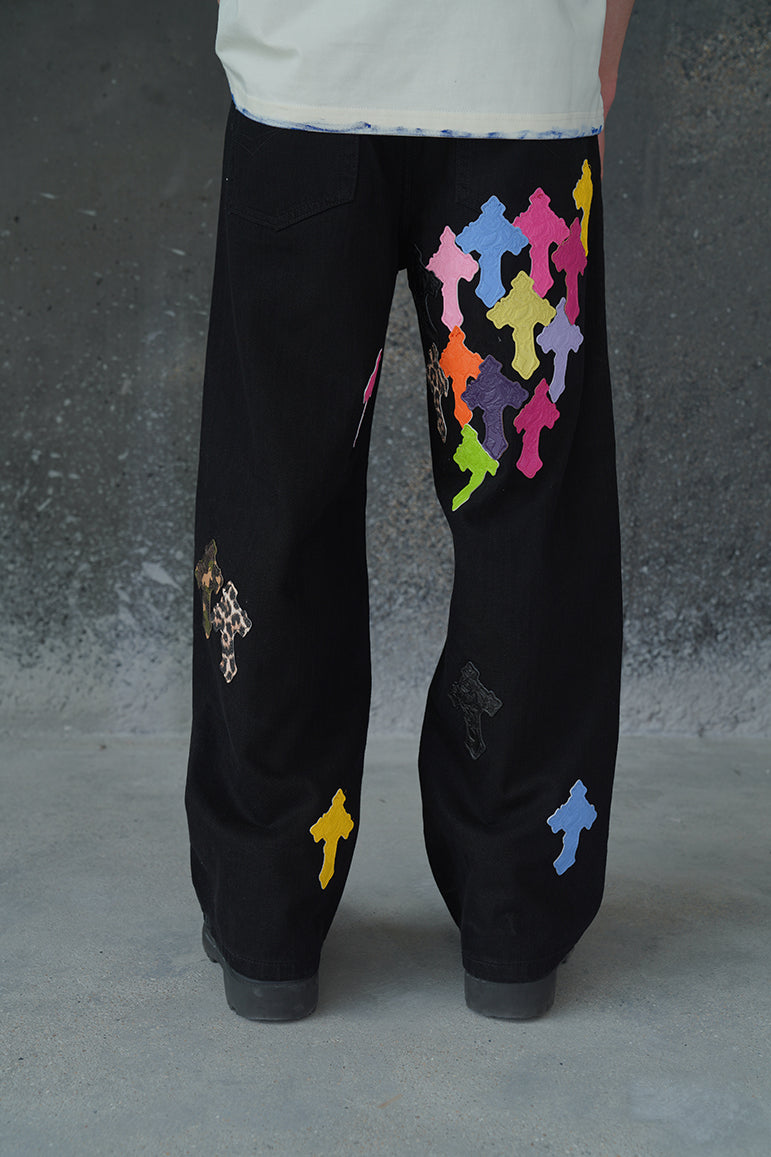 COLOUR CROSS CODE VALKYRE JEANS