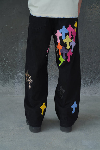 COLOUR CROSS CODE VALKYRE JEANS