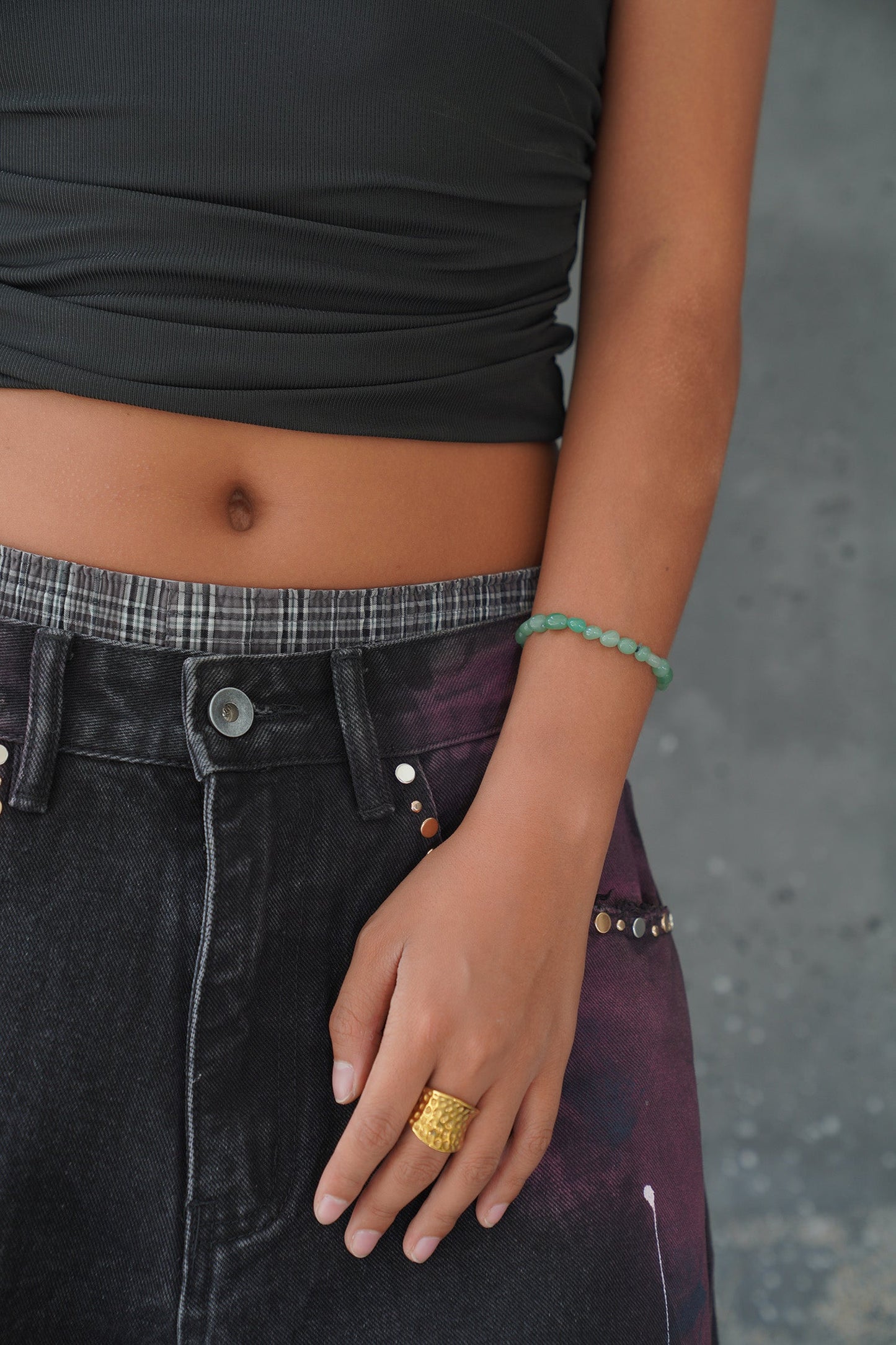 PURPLE STATIC VALKYRE JEANS