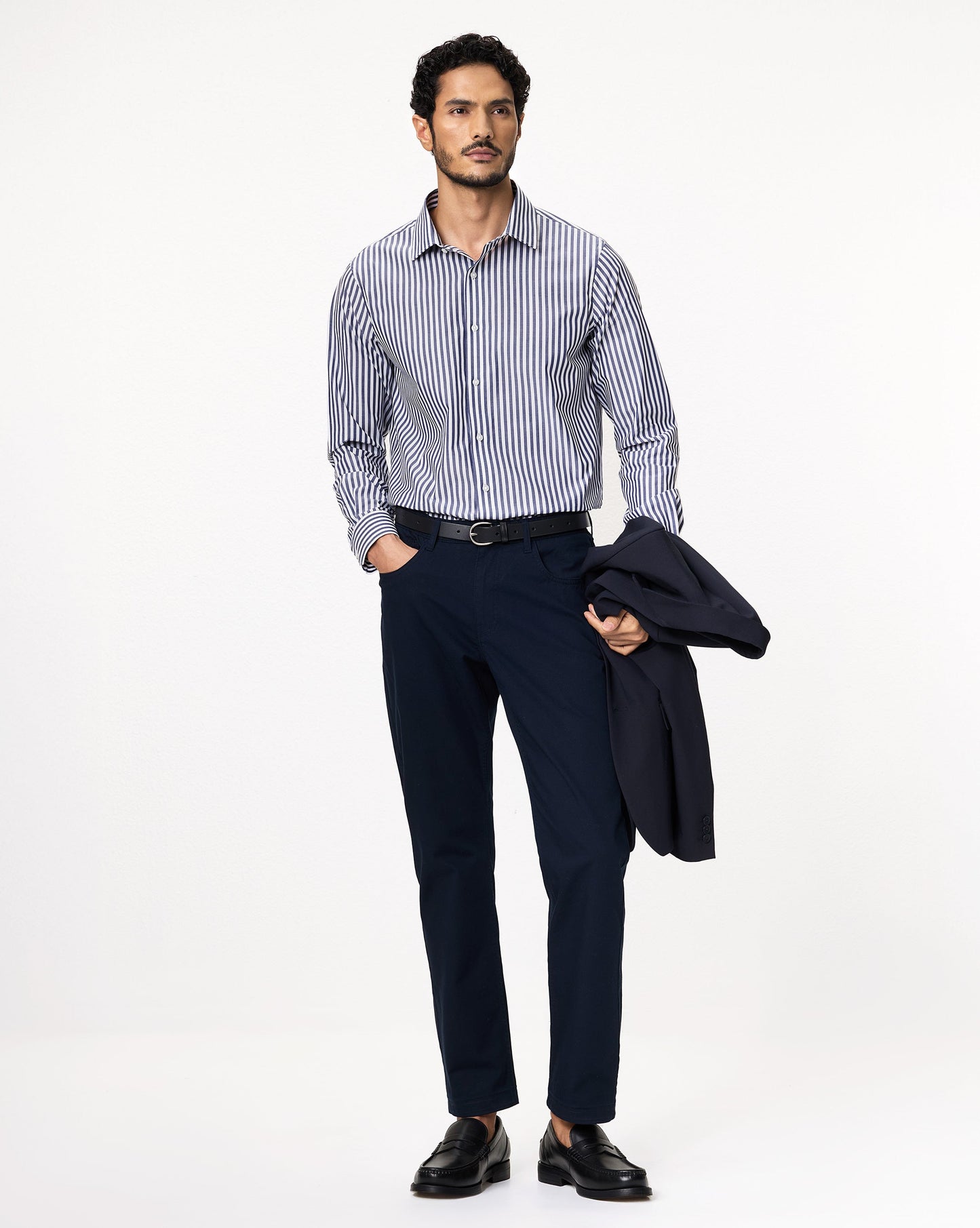 The Kingsley Stripes Checkmate Dress Shirt