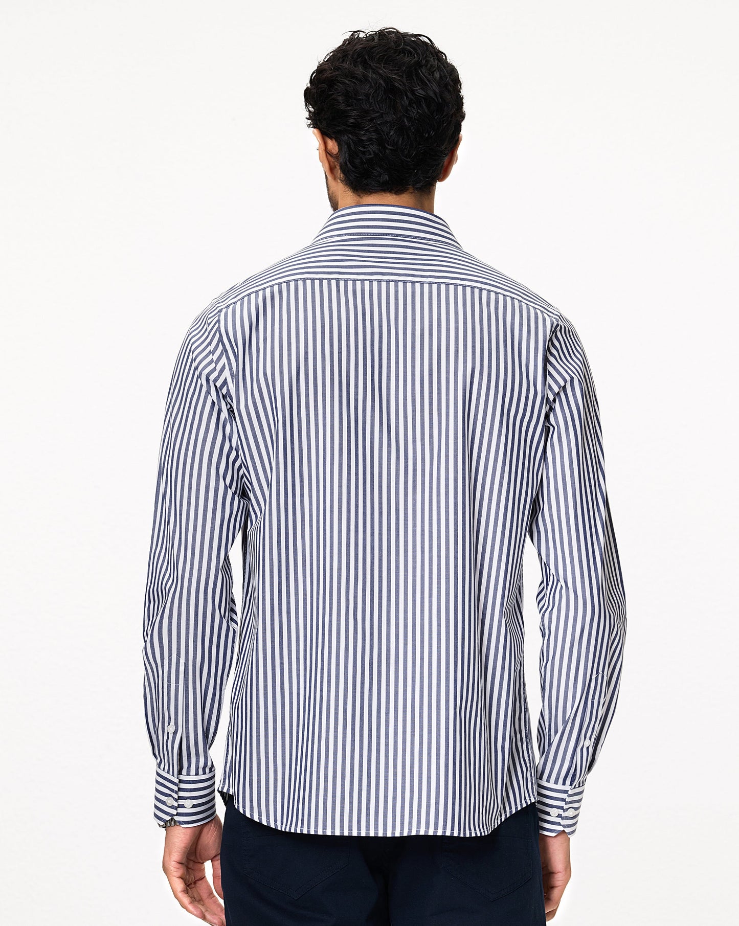 The Kingsley Stripes Checkmate Dress Shirt