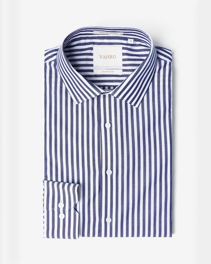 The Kingsley Stripes Checkmate Dress Shirt