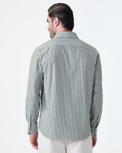 The Kingsley Stripes Meadow Dress Shirt