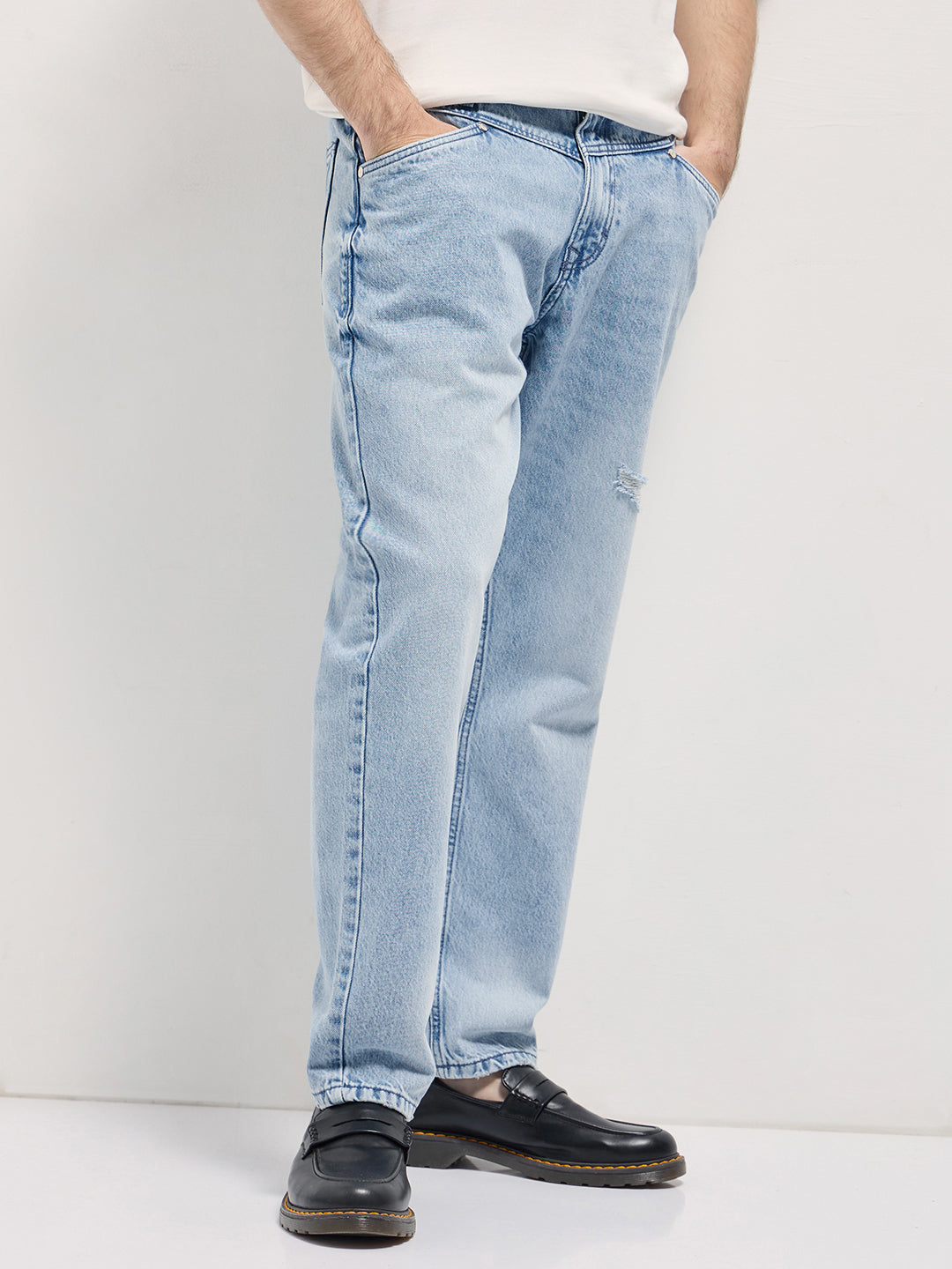 Men's Cotton Relaxed Fit Jeans DBN-ADERA-LB
