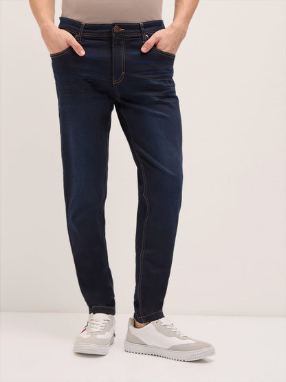 Men's Solid Skinny Fit Jean DBN-AIDENO-DB