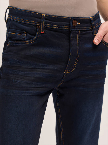Men's Solid Skinny Fit Jean DBN-AIDENO-DB