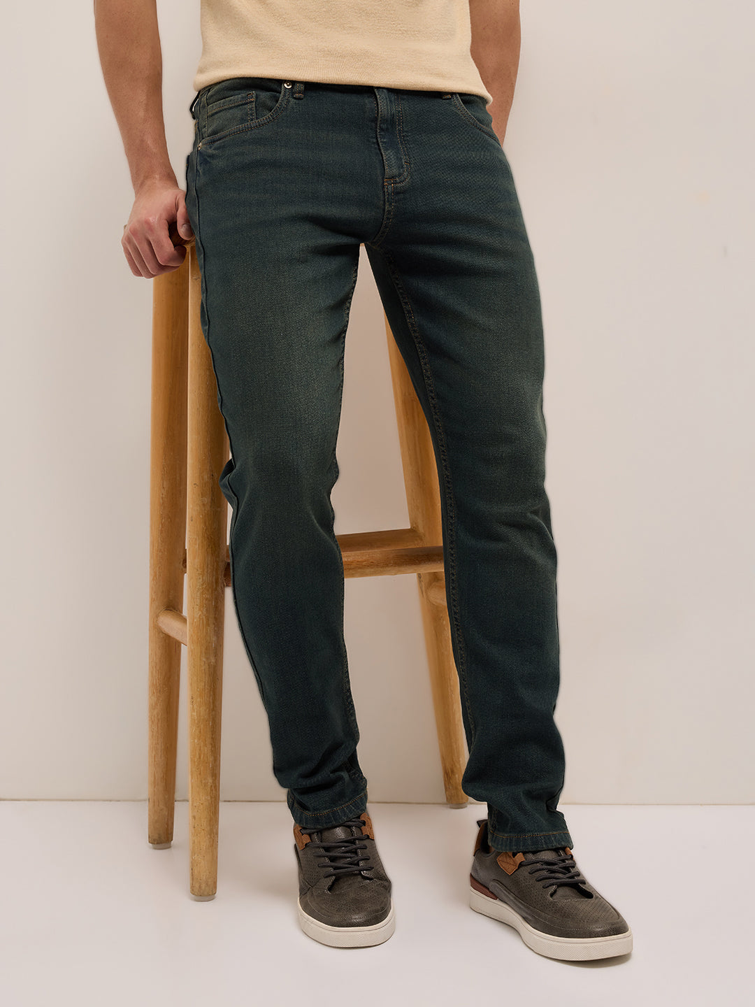 Men Mid Rise Slim Fit Jean | Bear House at Broadway
