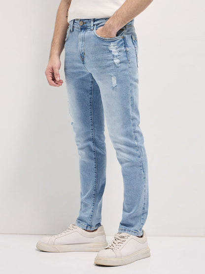 Men's Cotton Slim Fit Jeans DBN-ASA-LB