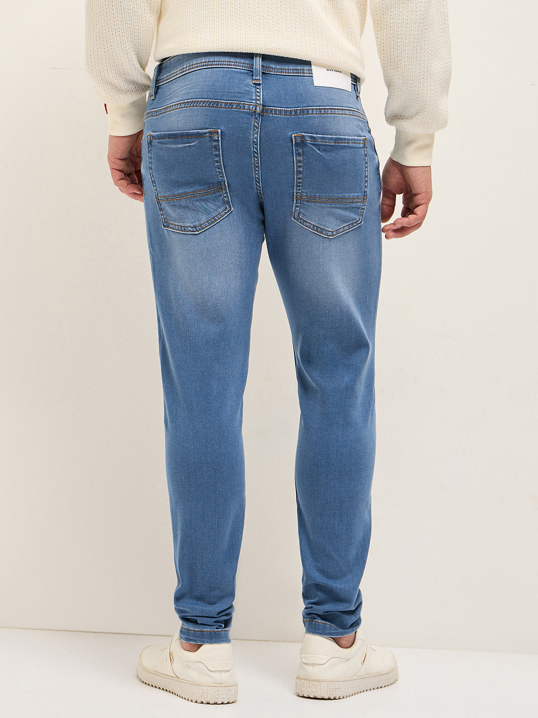 Men's Cotton Solid Skinny Fit Jean DBN-ASHER-LB